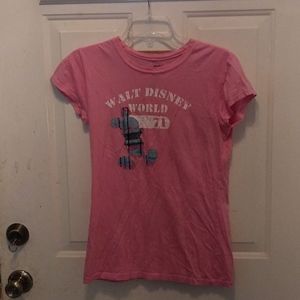 !!!PINK WALT DISNEY WORLD T-SHIRT!!!